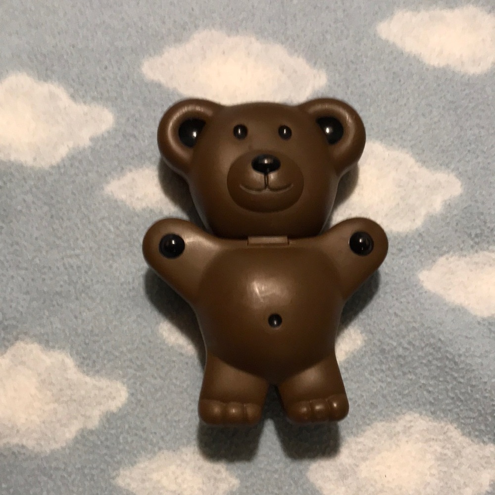 Vintage-1999 Teddy Grahams-Plastic Cookie Holder